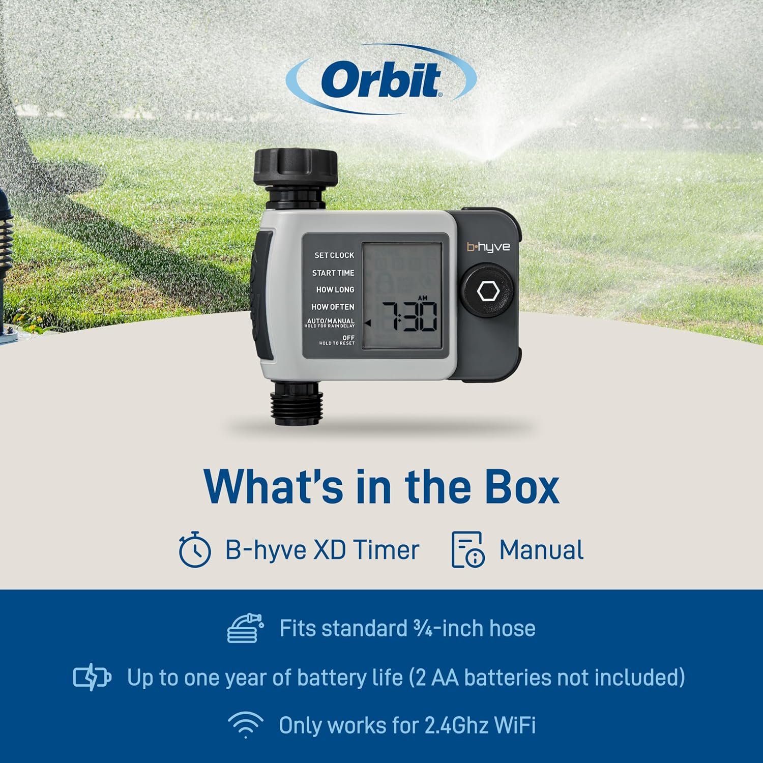 Smart watering timer system
