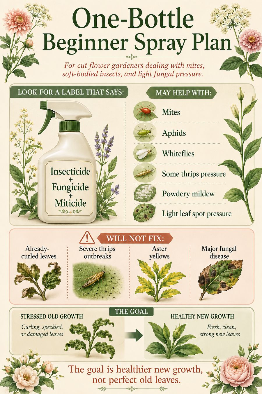 One-Bottle Beginner Spray Plan