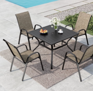 Summit Living 5-piece outdoor patio dining set Walmart deal